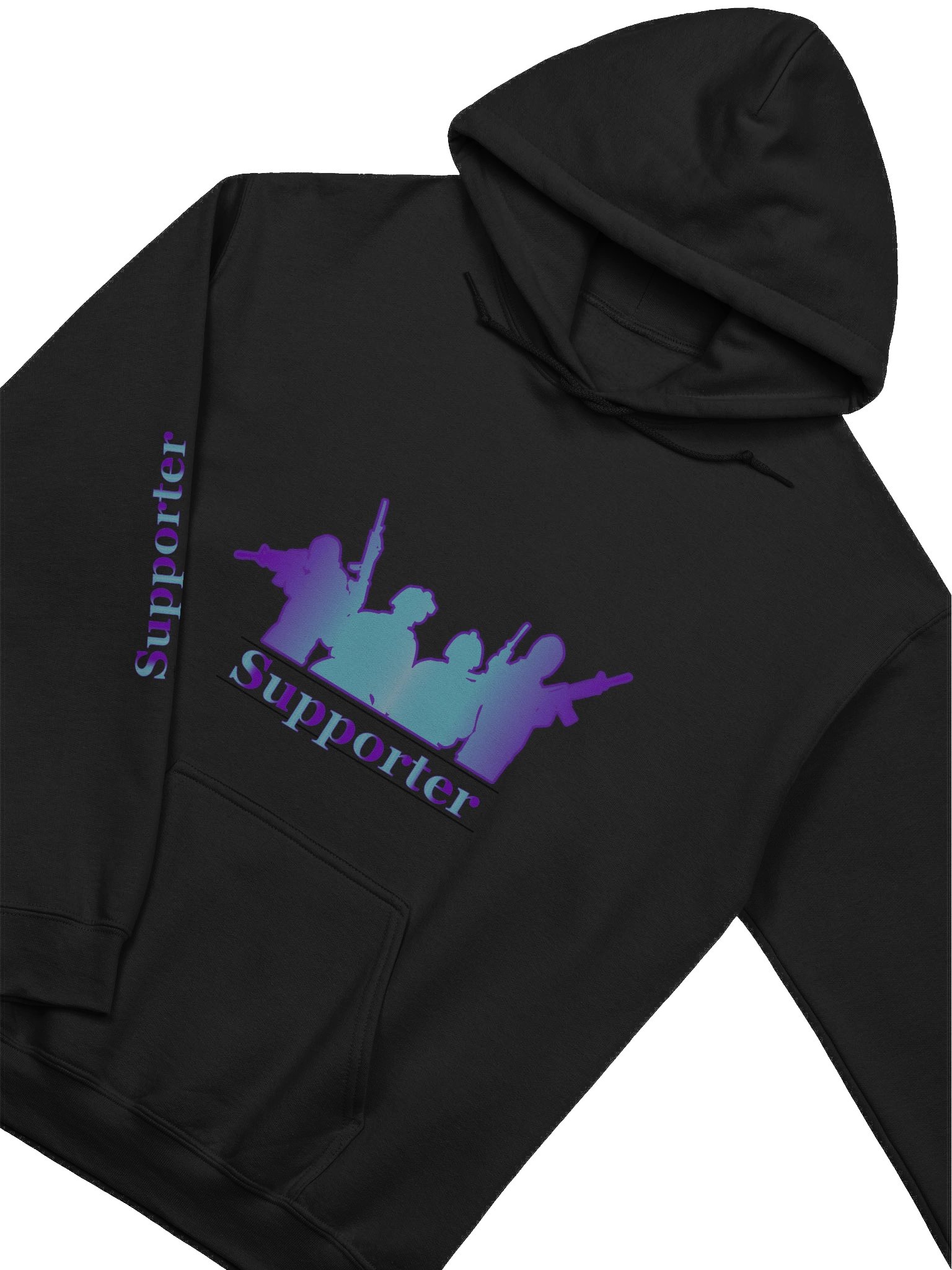 Supporter Hoodie (Periwinkle) product image (11)