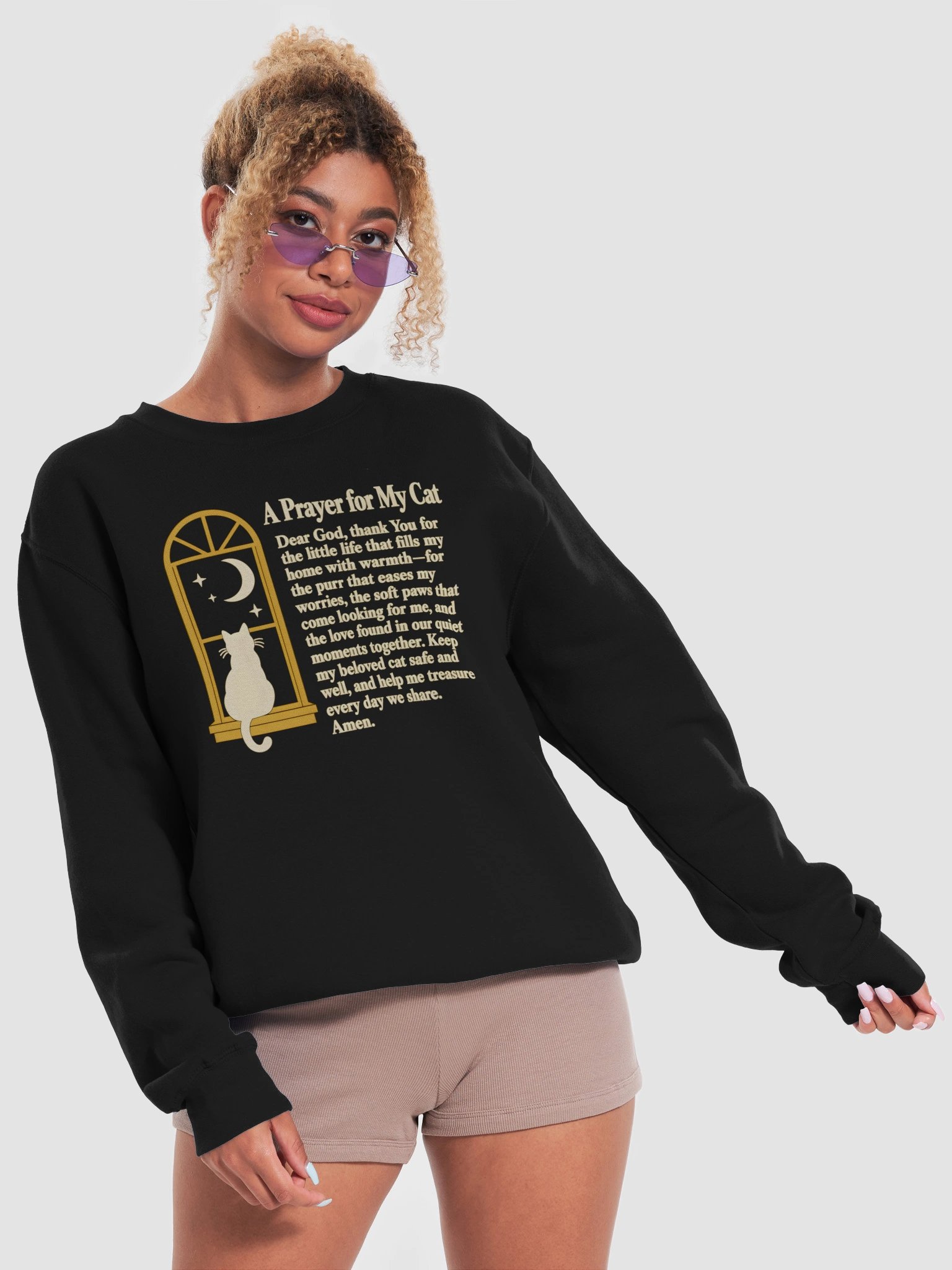 A Prayer For My Cat [Sweatshirt] product image (1)