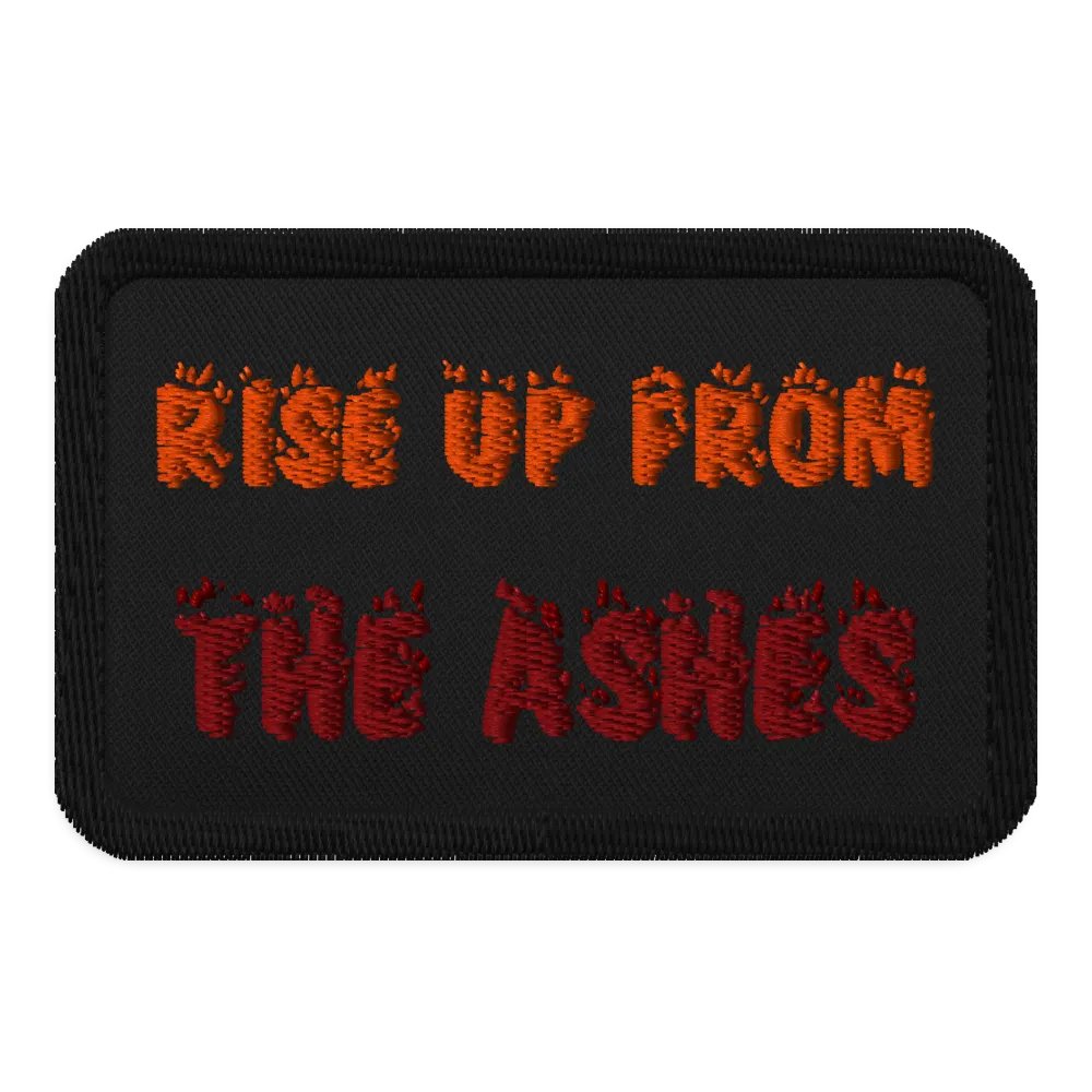Phoenix Rebirth Embroidered Patches product image (1)