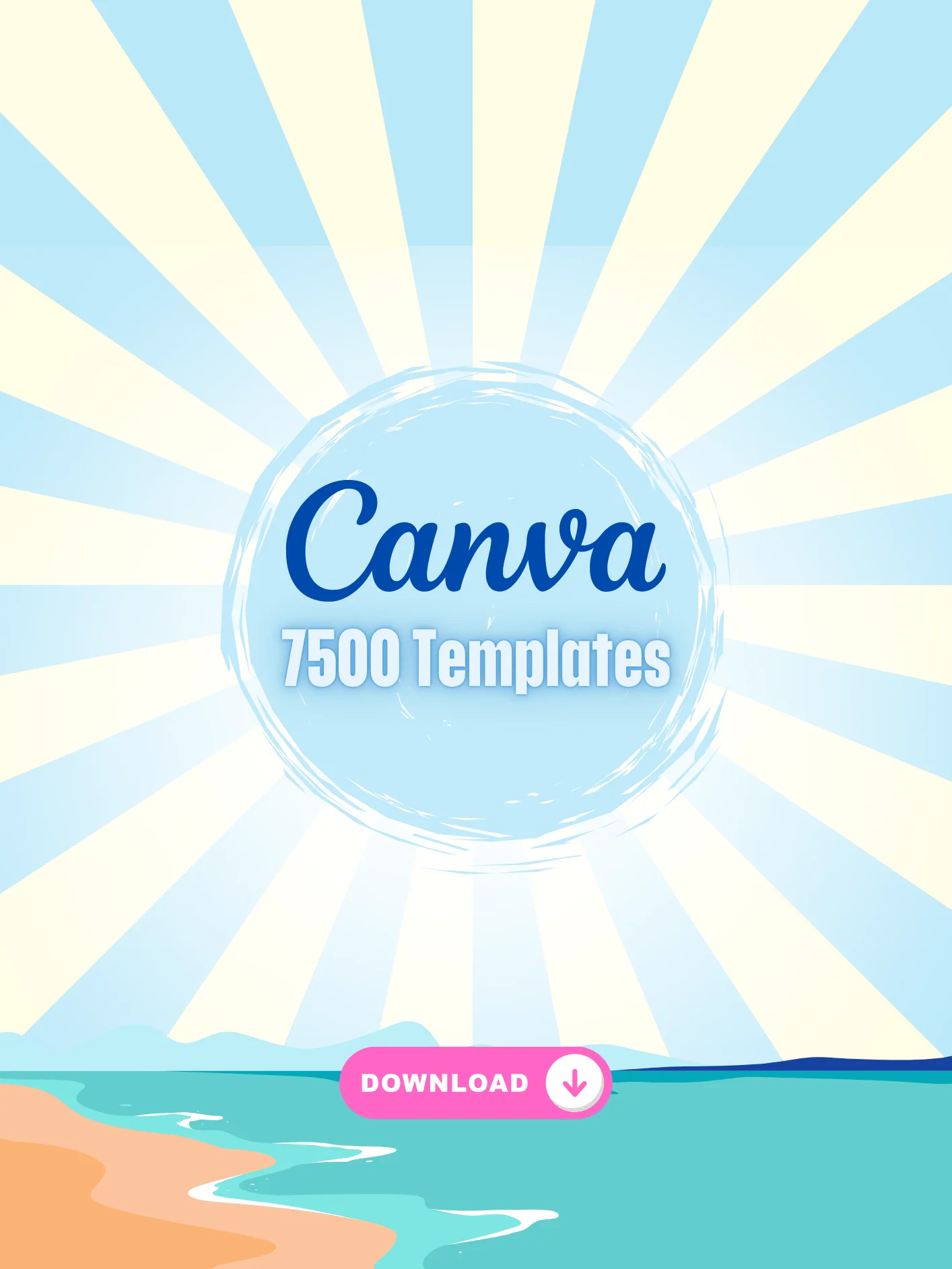 7500 Canva Templates Plus Mockup Templates by iHutto product image (1)
