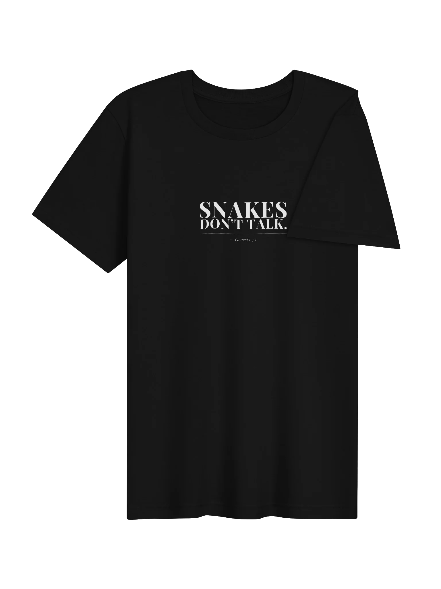 Snakes Don't Talk – Tee (Dark) product image (4)