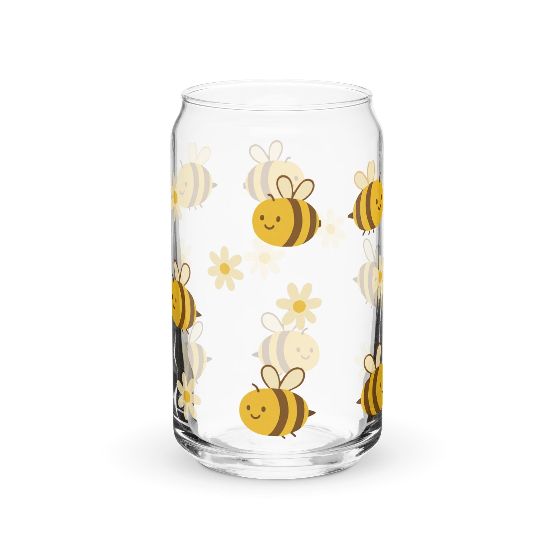 Buzzing Bee Can-Shaped Glass product image (4)