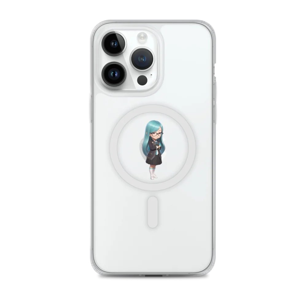 (AQUA CHIBI) K Clear Case for iPhone product image (1)