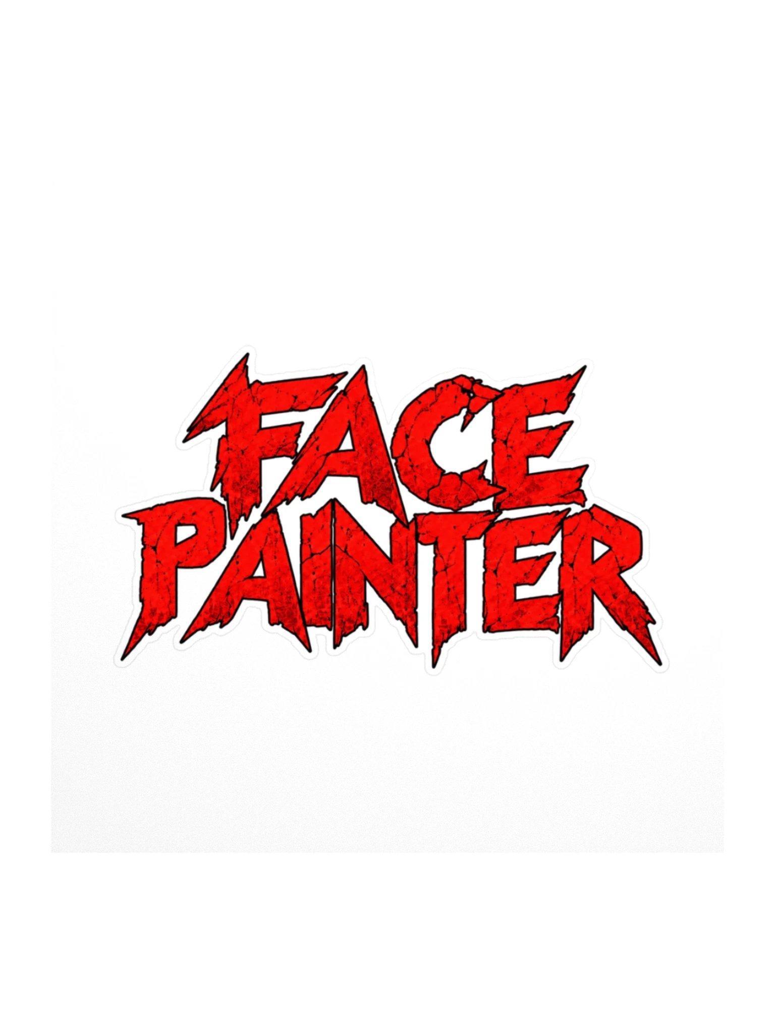 Face Painter Dead Good Kiss Cut Sticker product image (1)