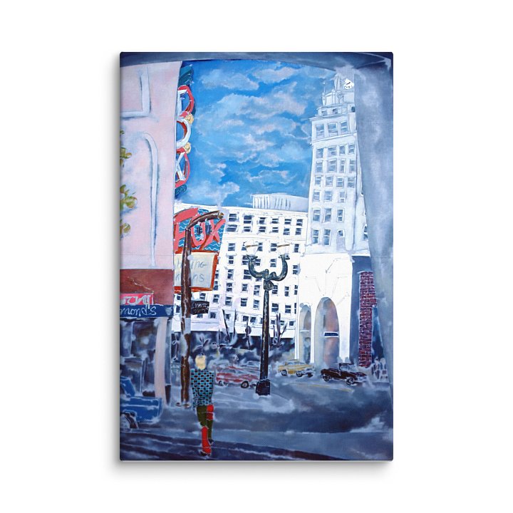 From Metro on Broadway (1986) on canvas (40" x 60") product image (2)