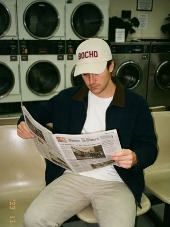 BOCHO - Classic Dad Hat (White) product image (2)