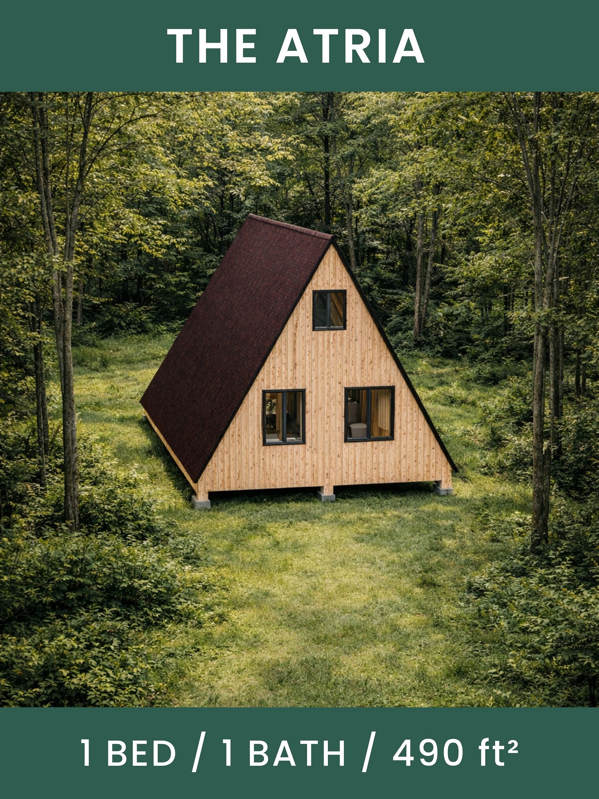 The Atria Tiny House Blueprint Set product image (2)