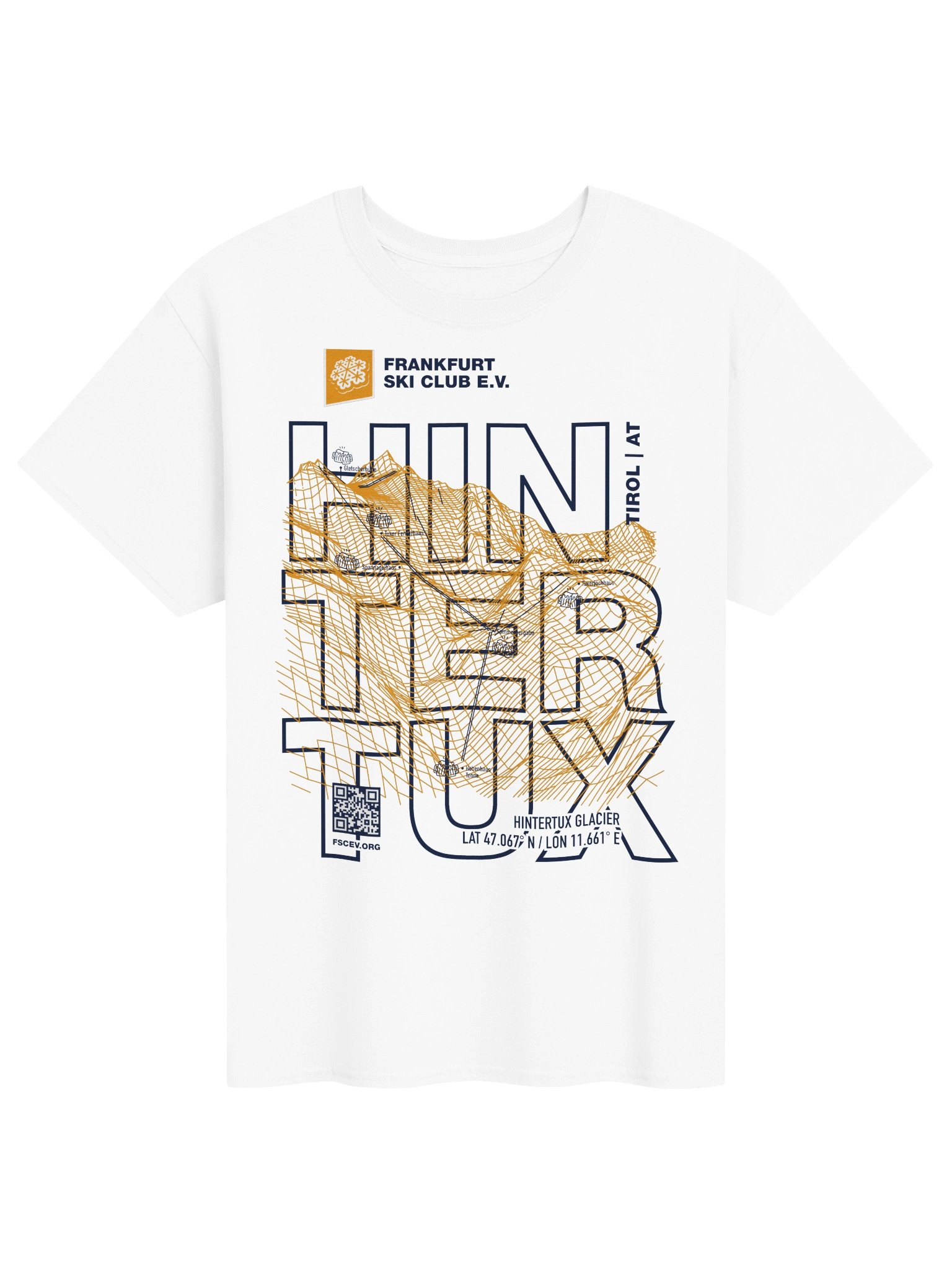 Hintertux Glacier Resort White (front print) product image (1)