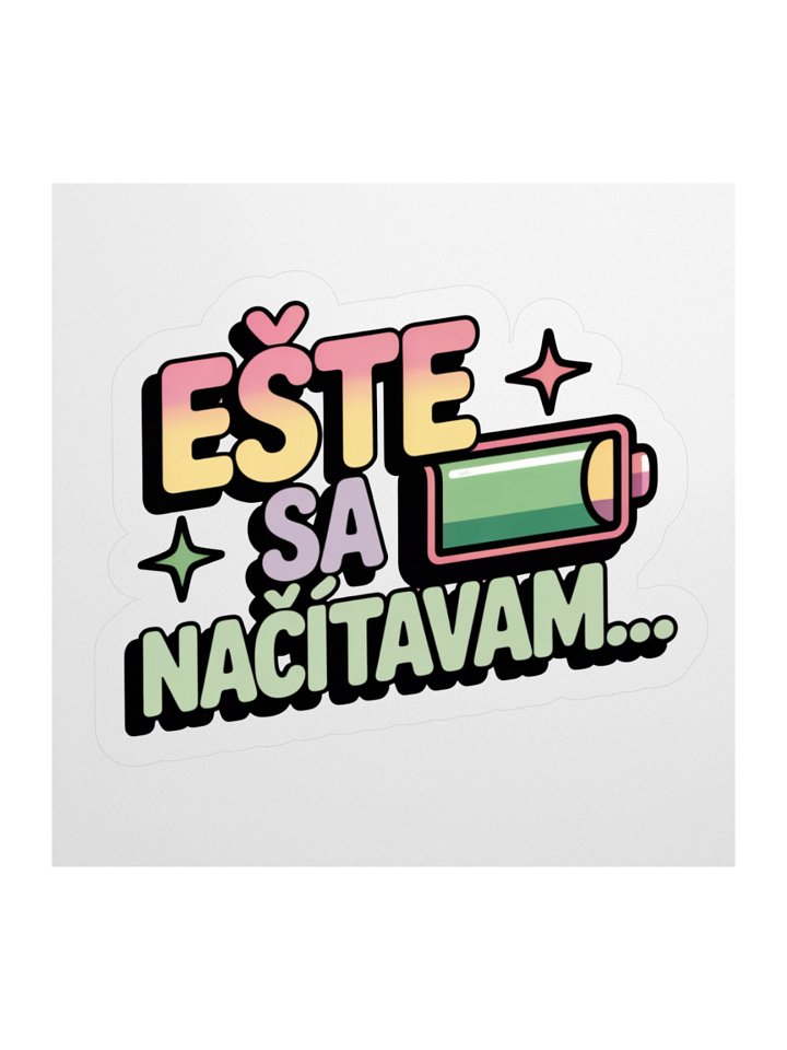 Nálepka Načítavam product image (1)