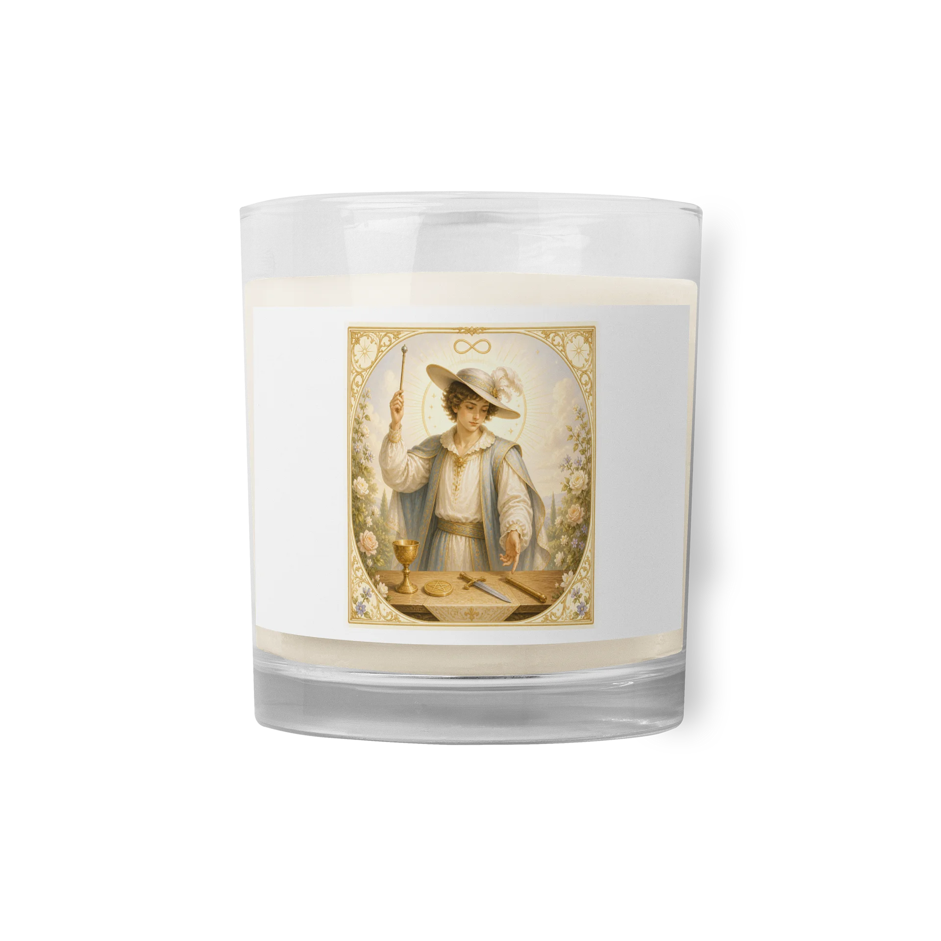 🃏 Bougie "L'Arcane I : Le Bateleur" – Le Commencement product image (1)