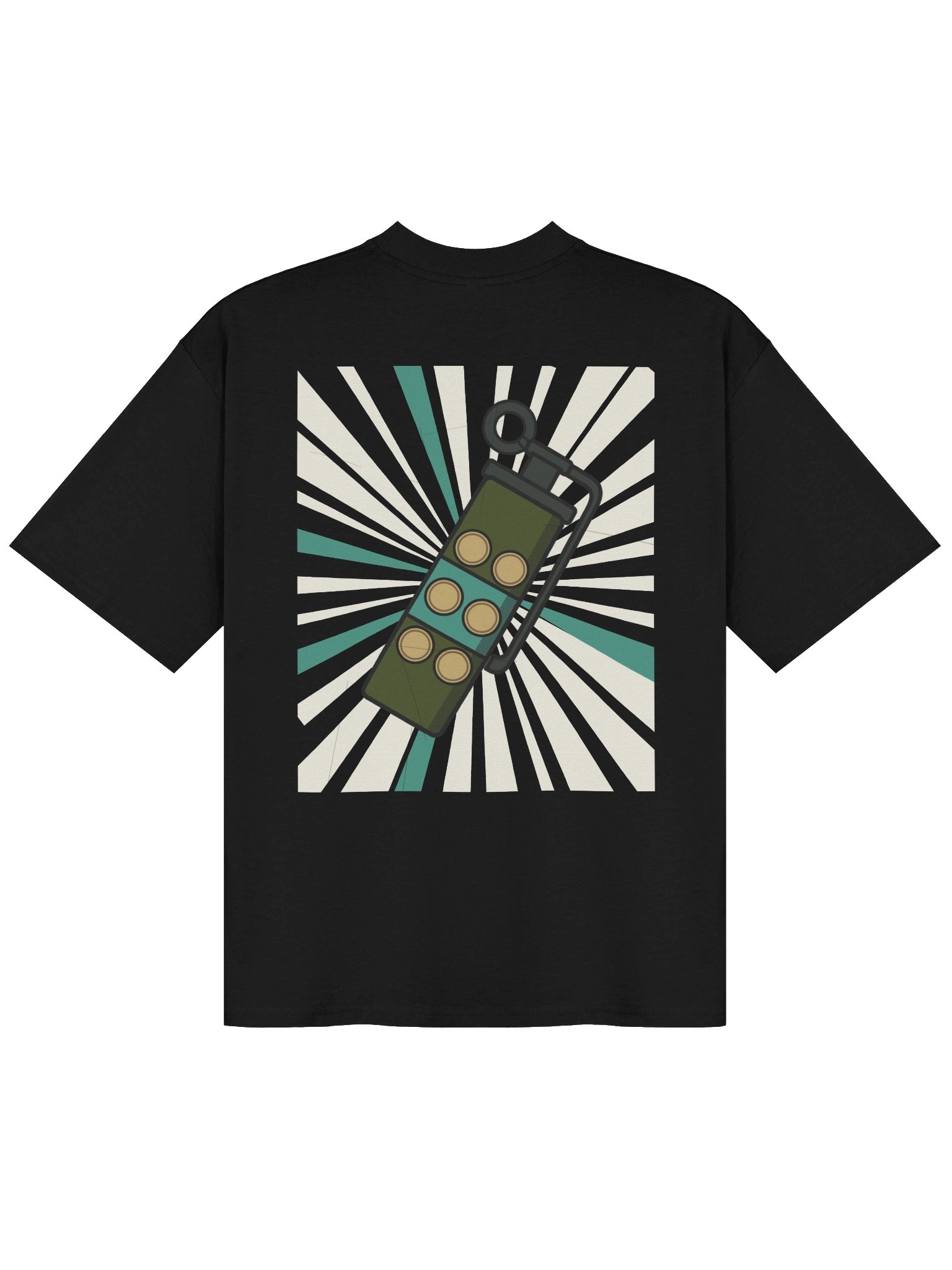 Think Fast Chucklenuts Oversized Tee product image (5)
