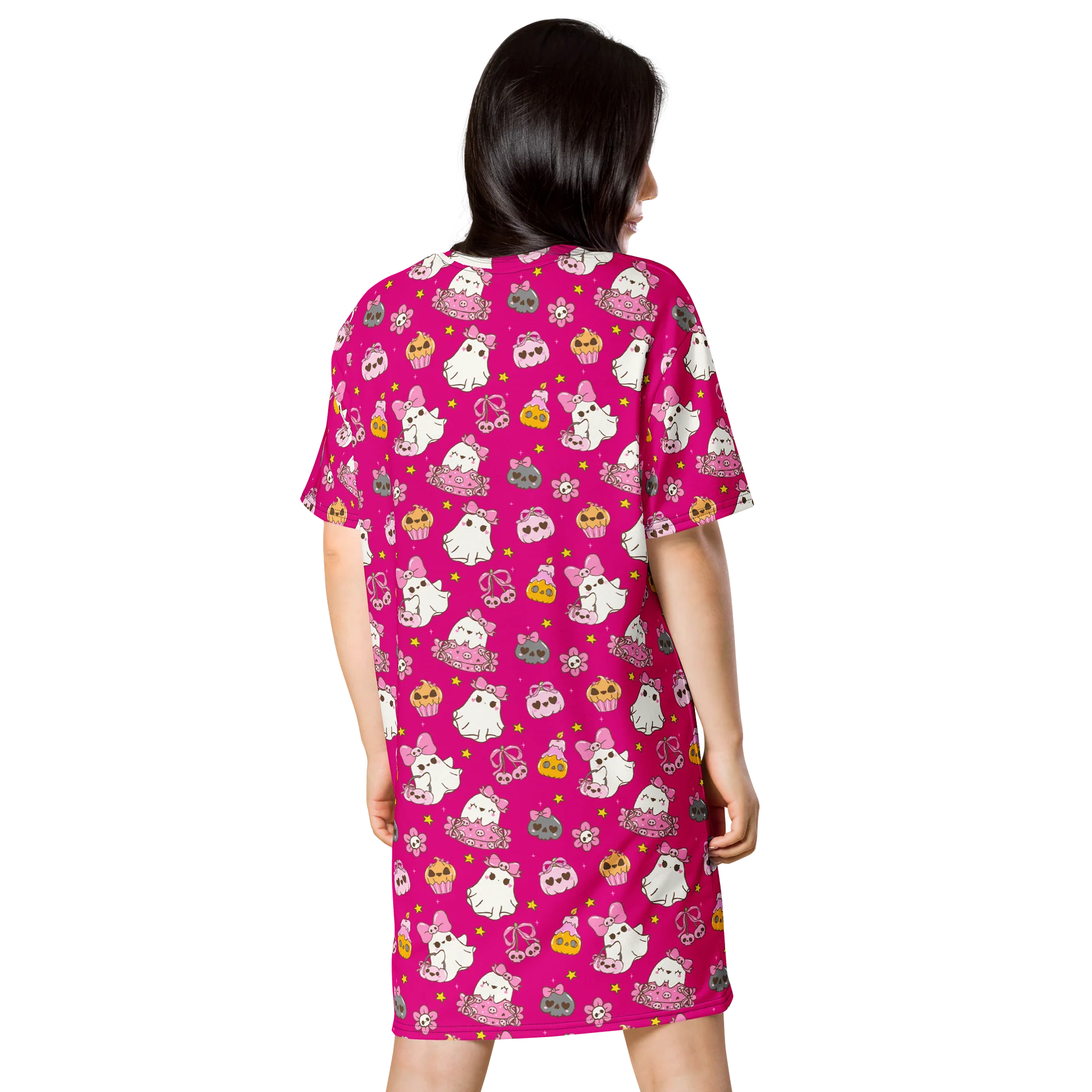 Cute N Spooky Pajama T Shirt Dress product image (2)