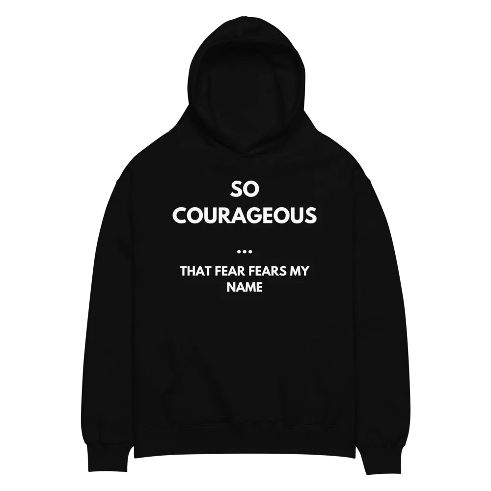 So Courageous Motivational Hoodie product image (2)