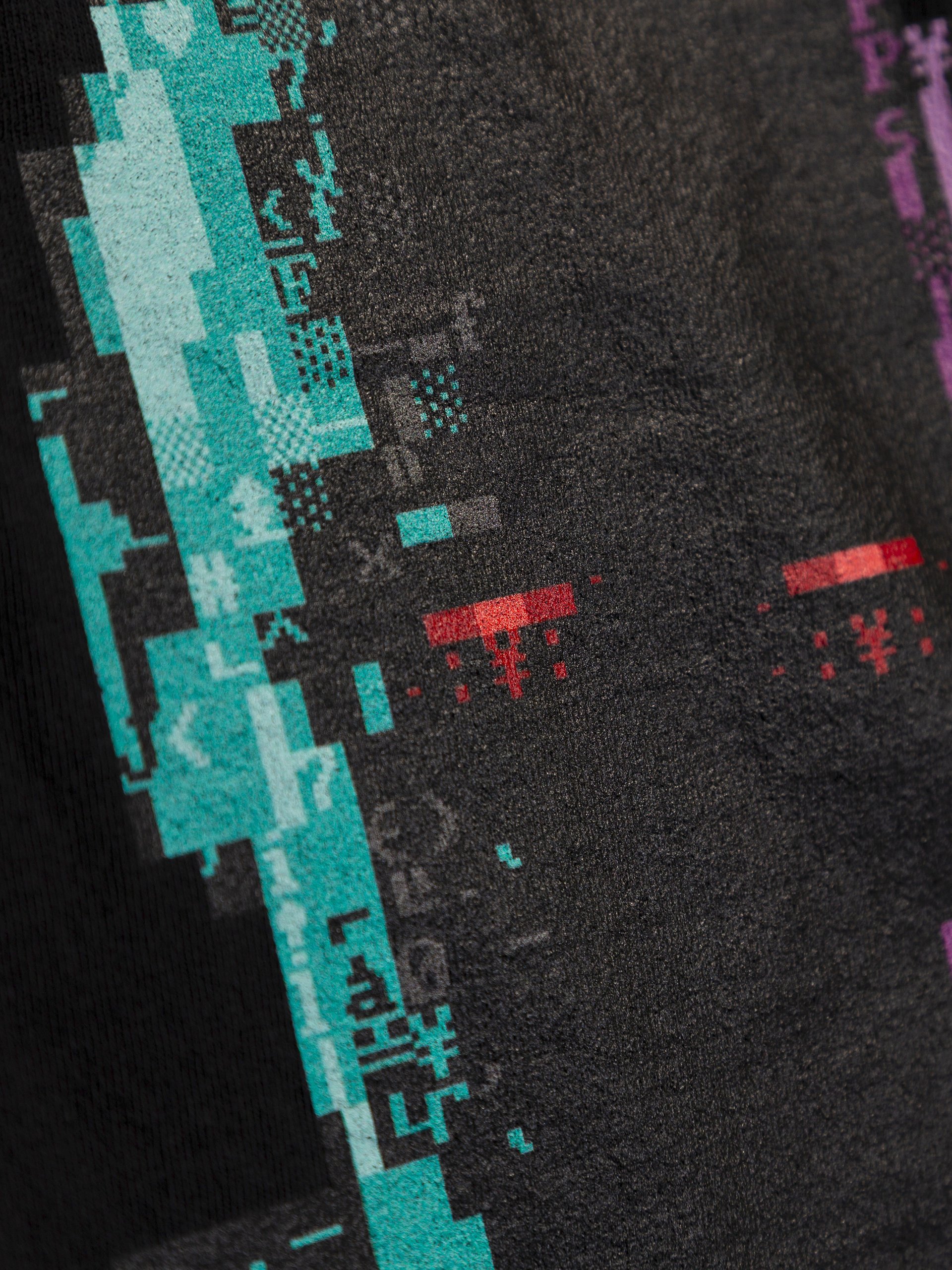Ghost in the Wires ASCII Art T-Shirt product image (6)