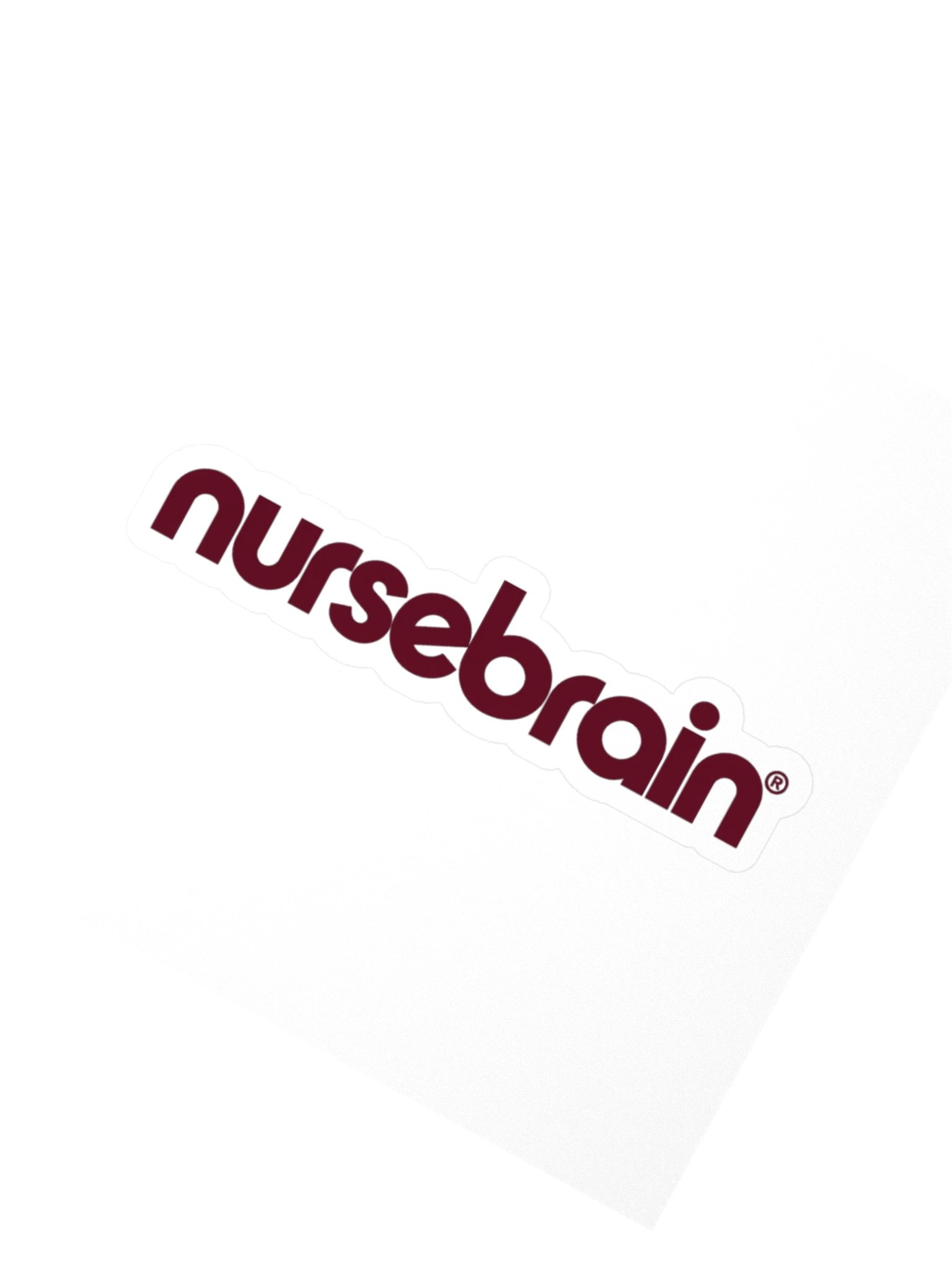 NurseBrain® Circular Sticker product image (2)