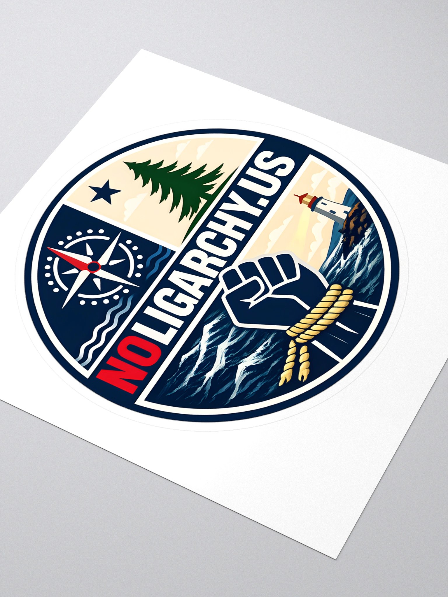Maine logo-sticker product image (3)
