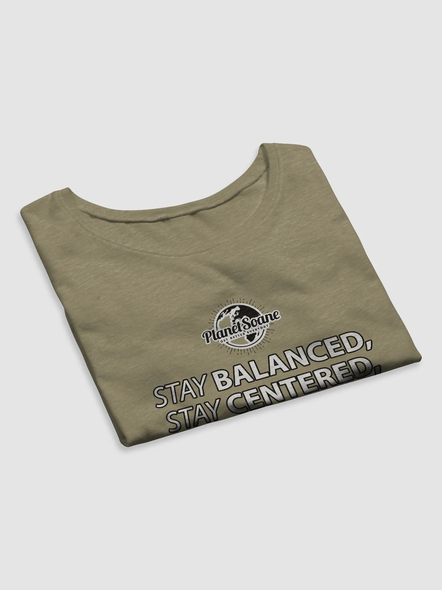 Stay Balanced, Centered & Focused (Womens Shirt) product image (9)
