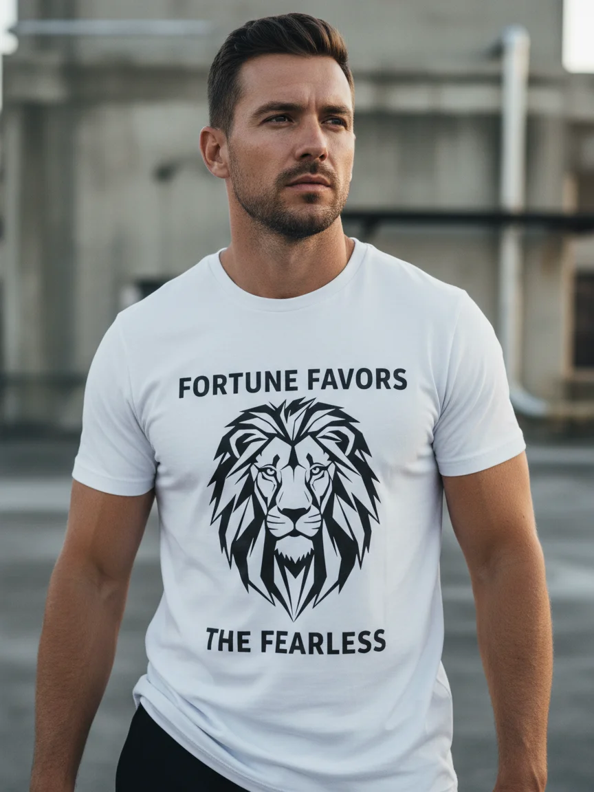 Fortune Favors The Fearless T-Shirt product image (11)