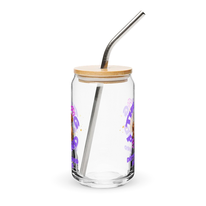 DogPound Soda/Juice Glass with Lid and Straw product image (2)