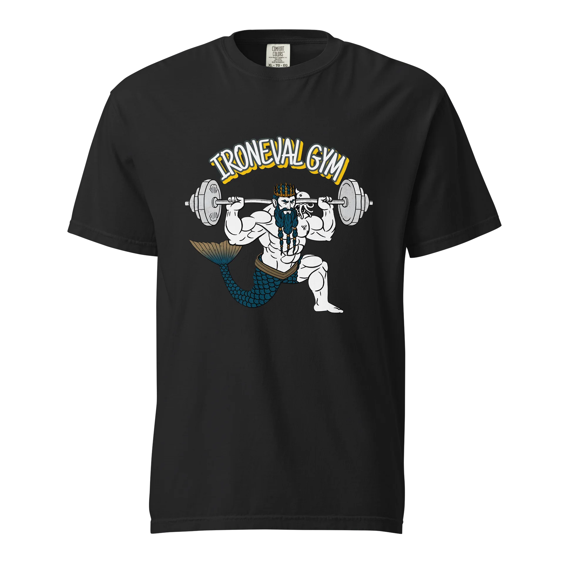 Merman Weightlifting Funny Gym T-Shirt product image (1)
