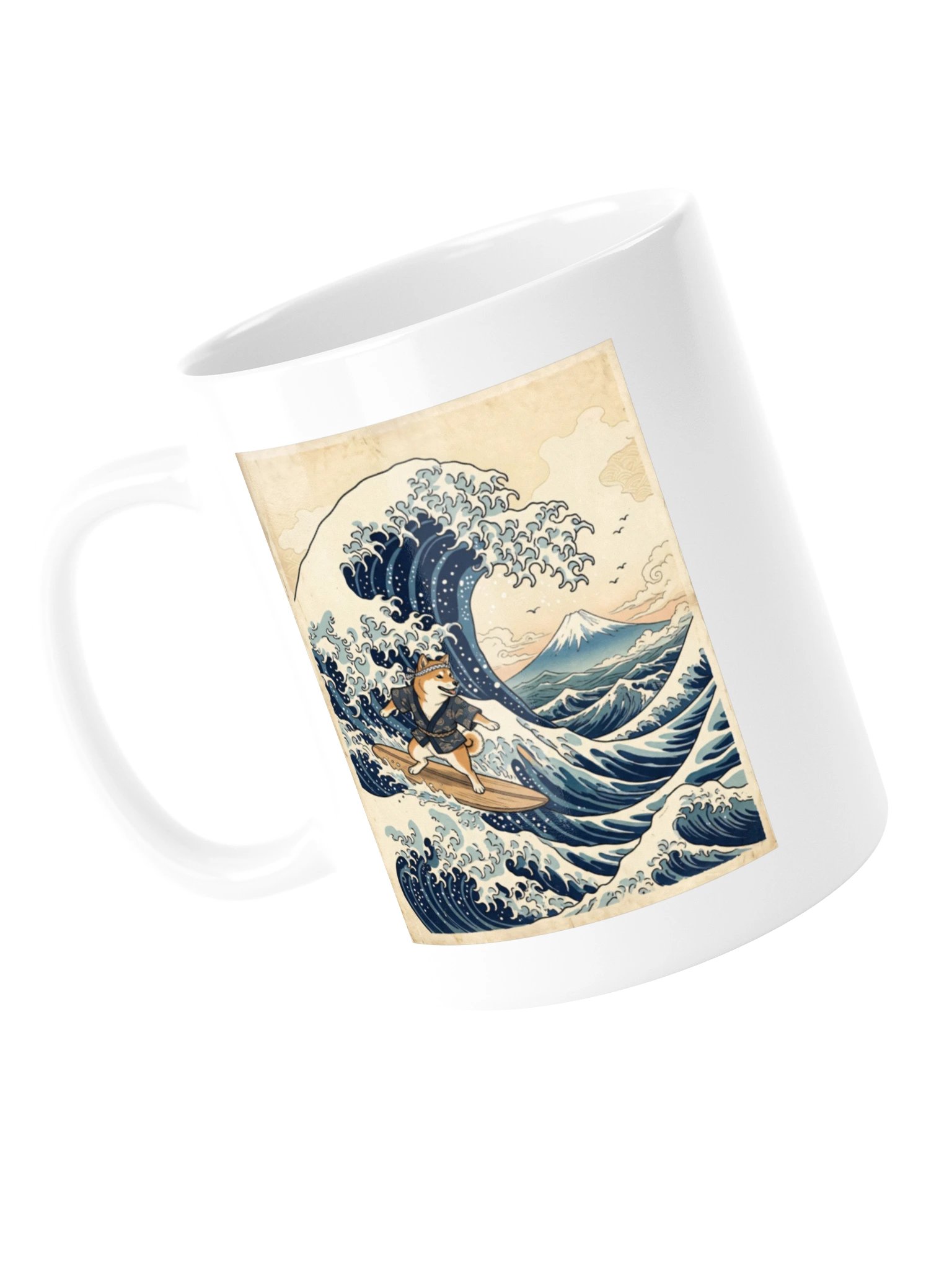 Great Wave Shiba Mug product image (5)