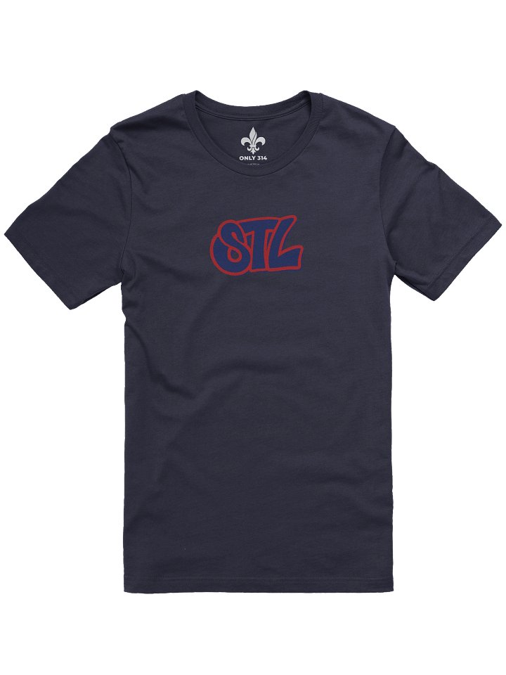 STL Blue & Red Graffiti Tee product image (1)