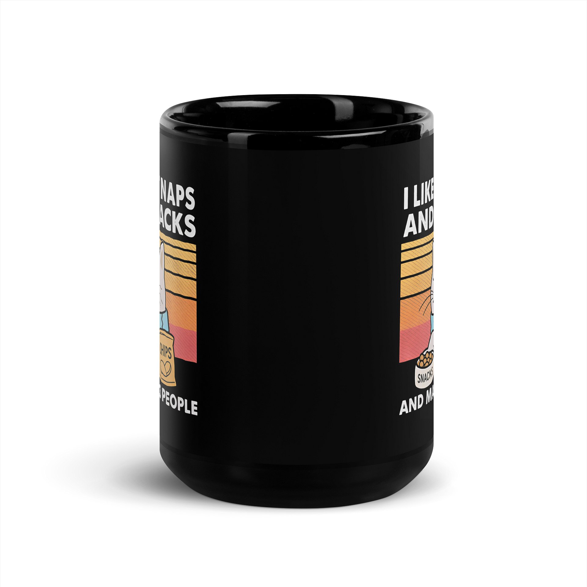Twin Snacktime Cat Mug product image (4)