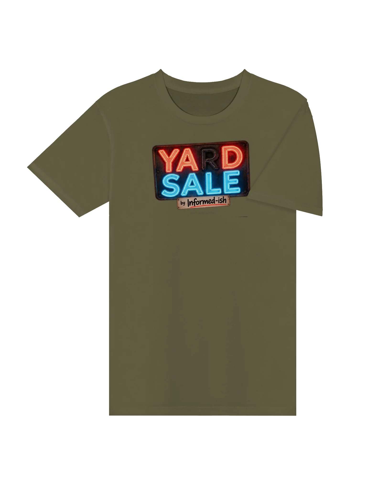 Yard Sale Army Green Premium Quality T Shirt product image (4)