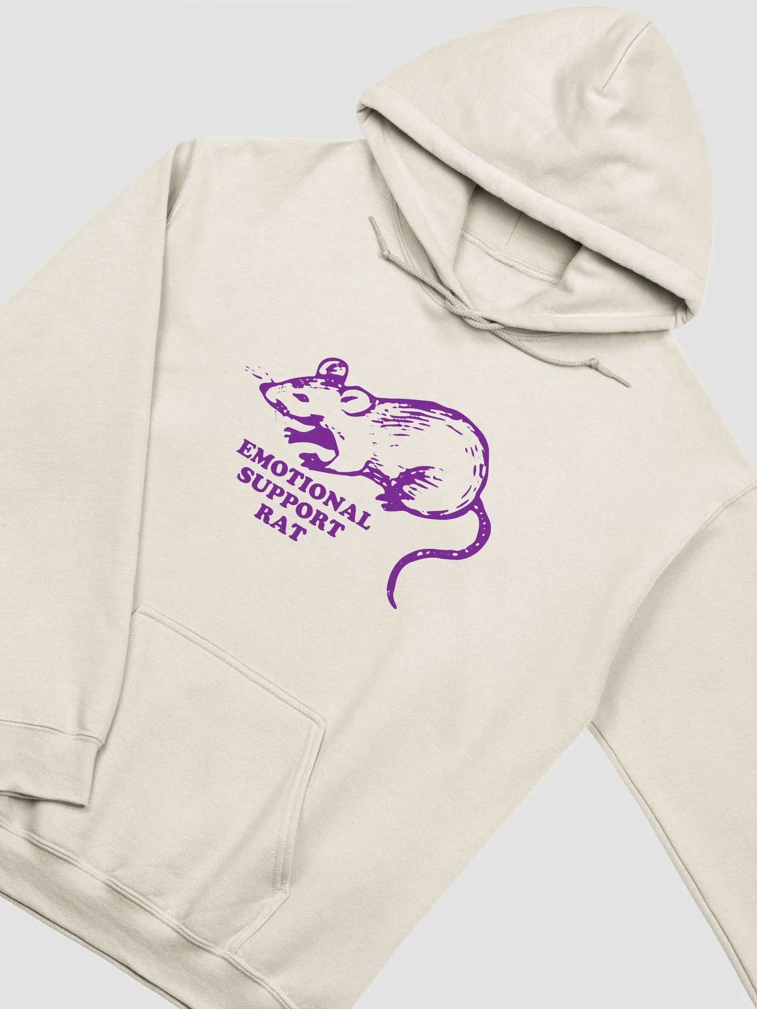 Emotional support rat Hoodie product image (3)