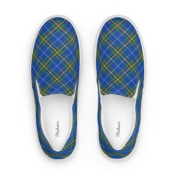 Nova Scotia Tartan Men's Slip-On Shoes product image (1)