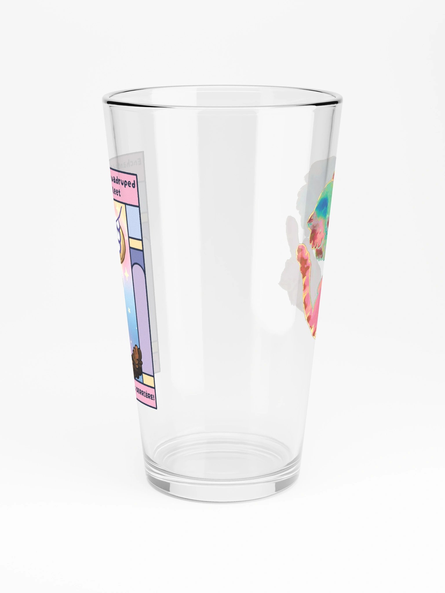 Donut's Enchanted Sunrise Crupper Pint Glass product image (6)