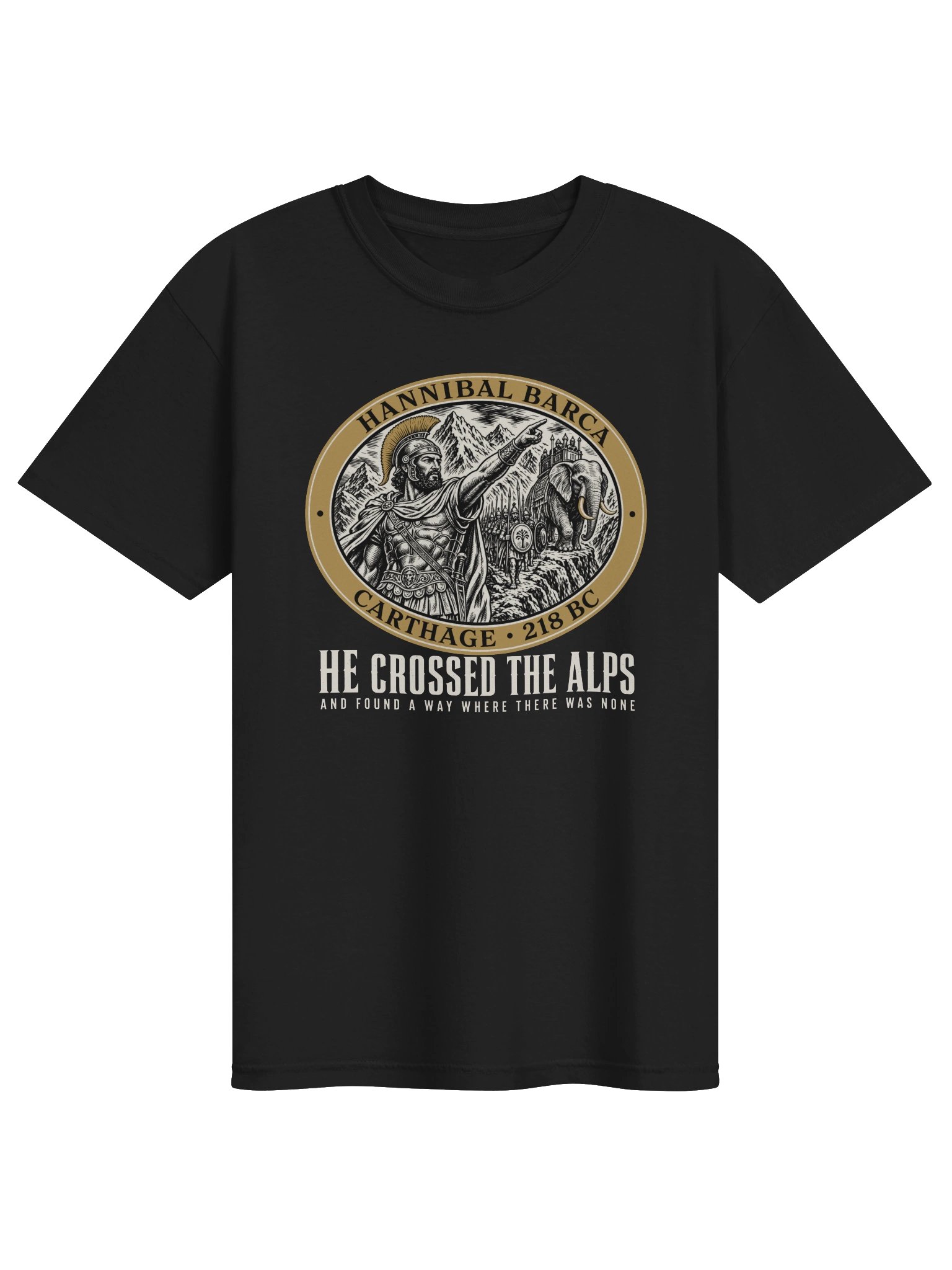 Hannibal Barca Medallion Tee product image (1)