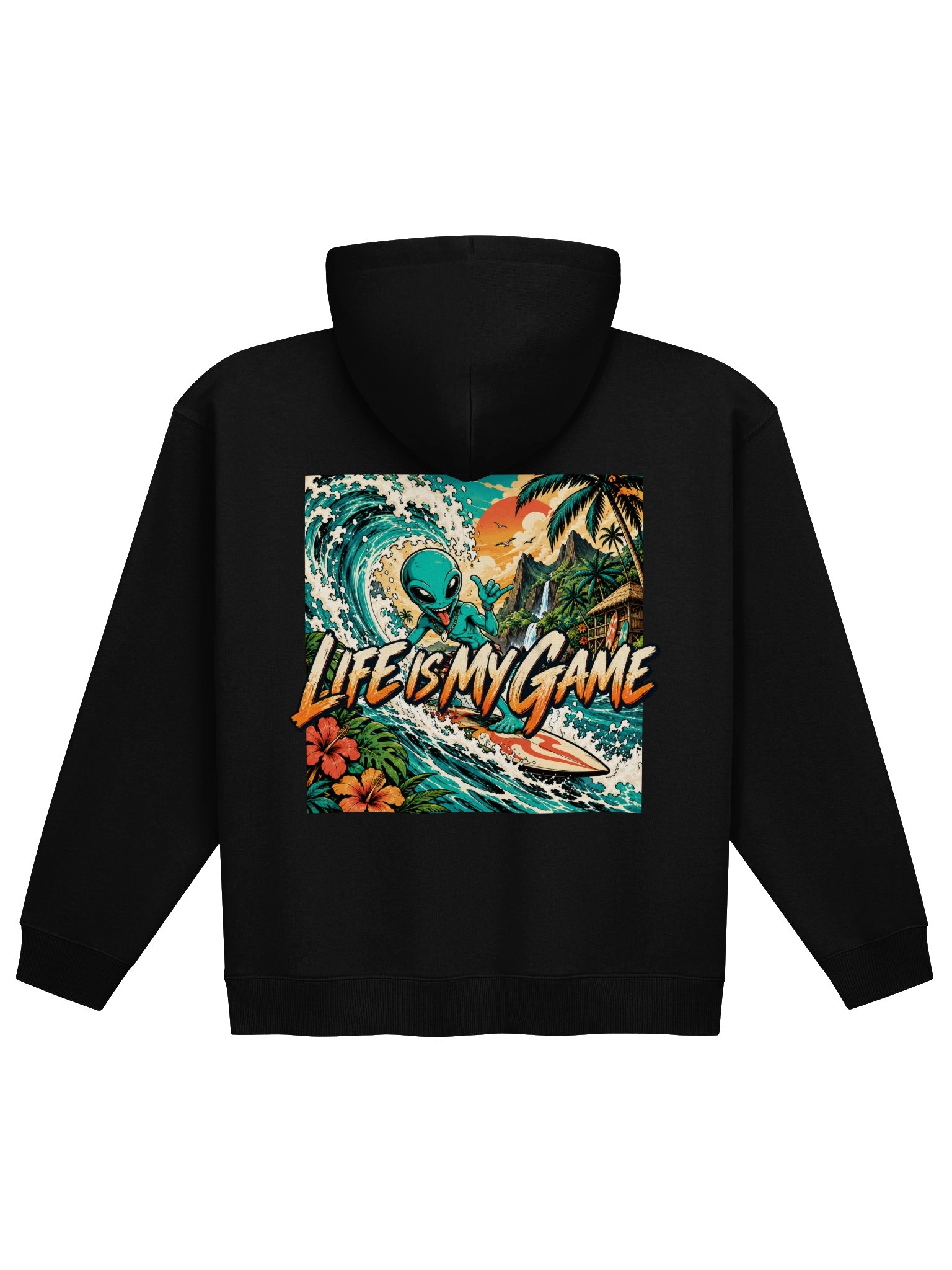 Life Is My Game — Local Alien Unisex Hoodie product image (1)