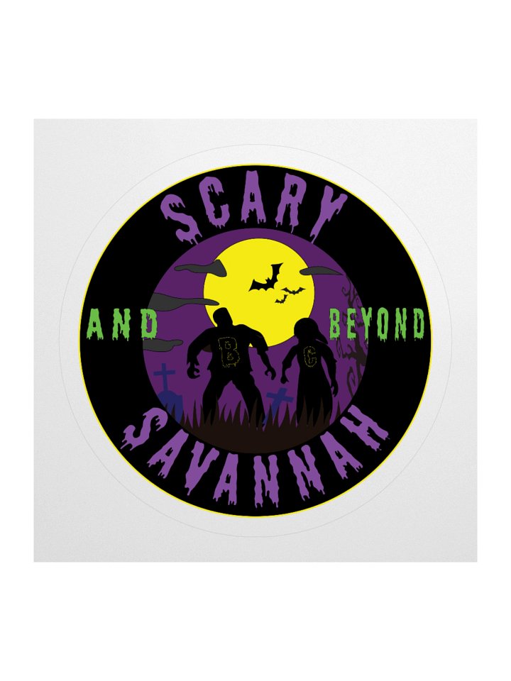 Scary Savannah and Beyond Main Logo Sticker product image (3)