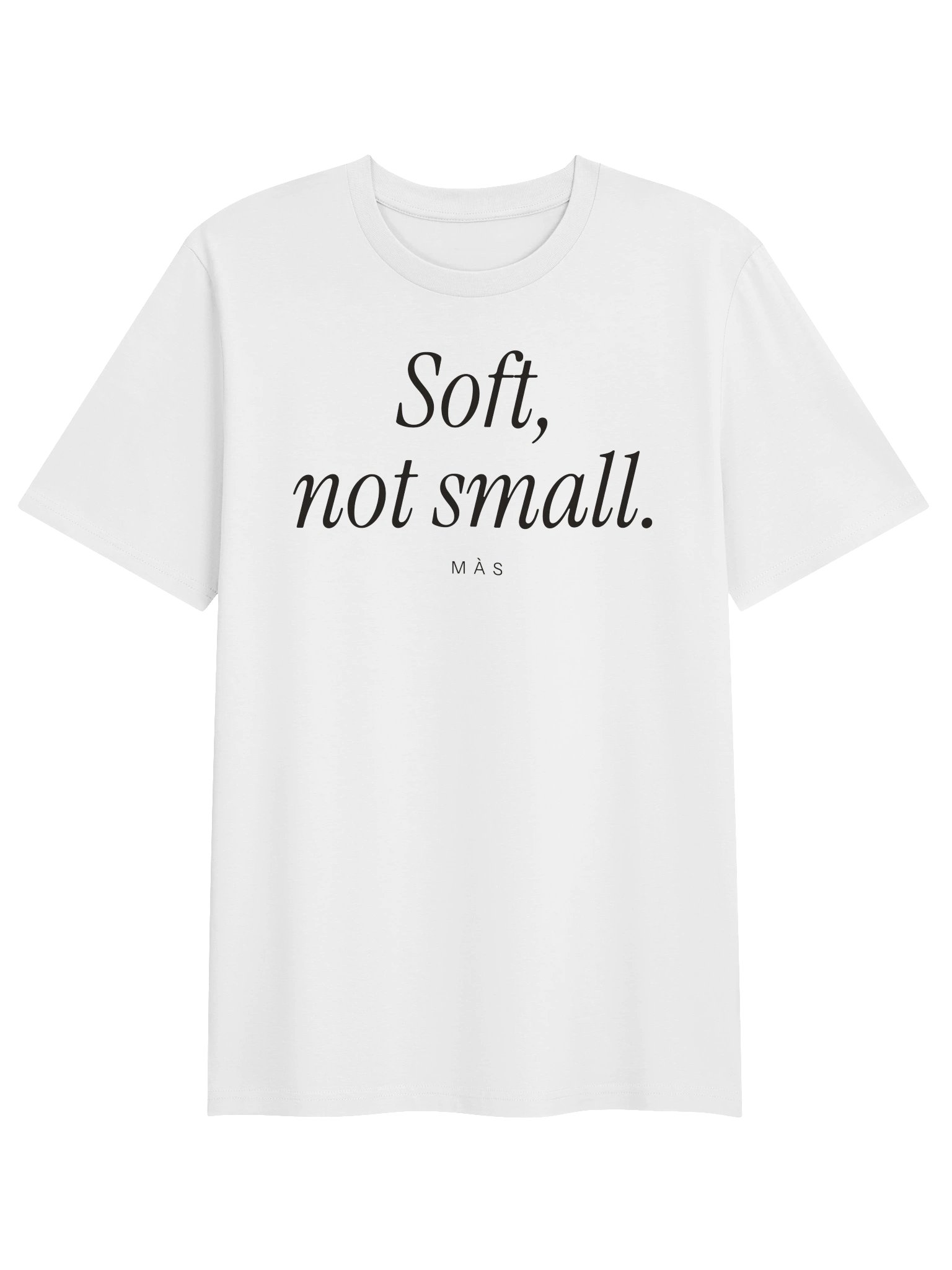 Soft Not Small Organic Tee product image (1)