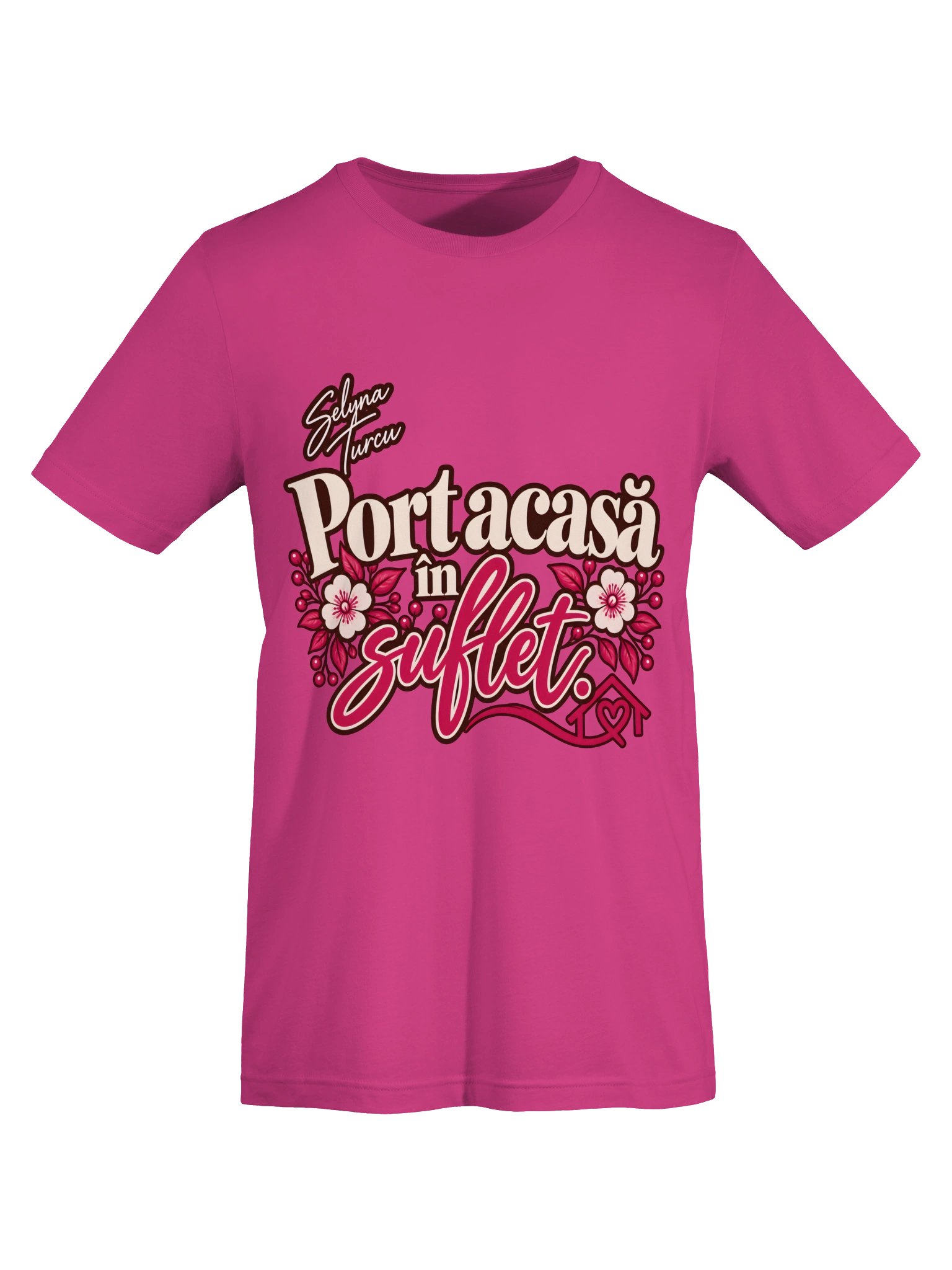 Tricou floral cu mesaj — Selyna Turcu product image (2)