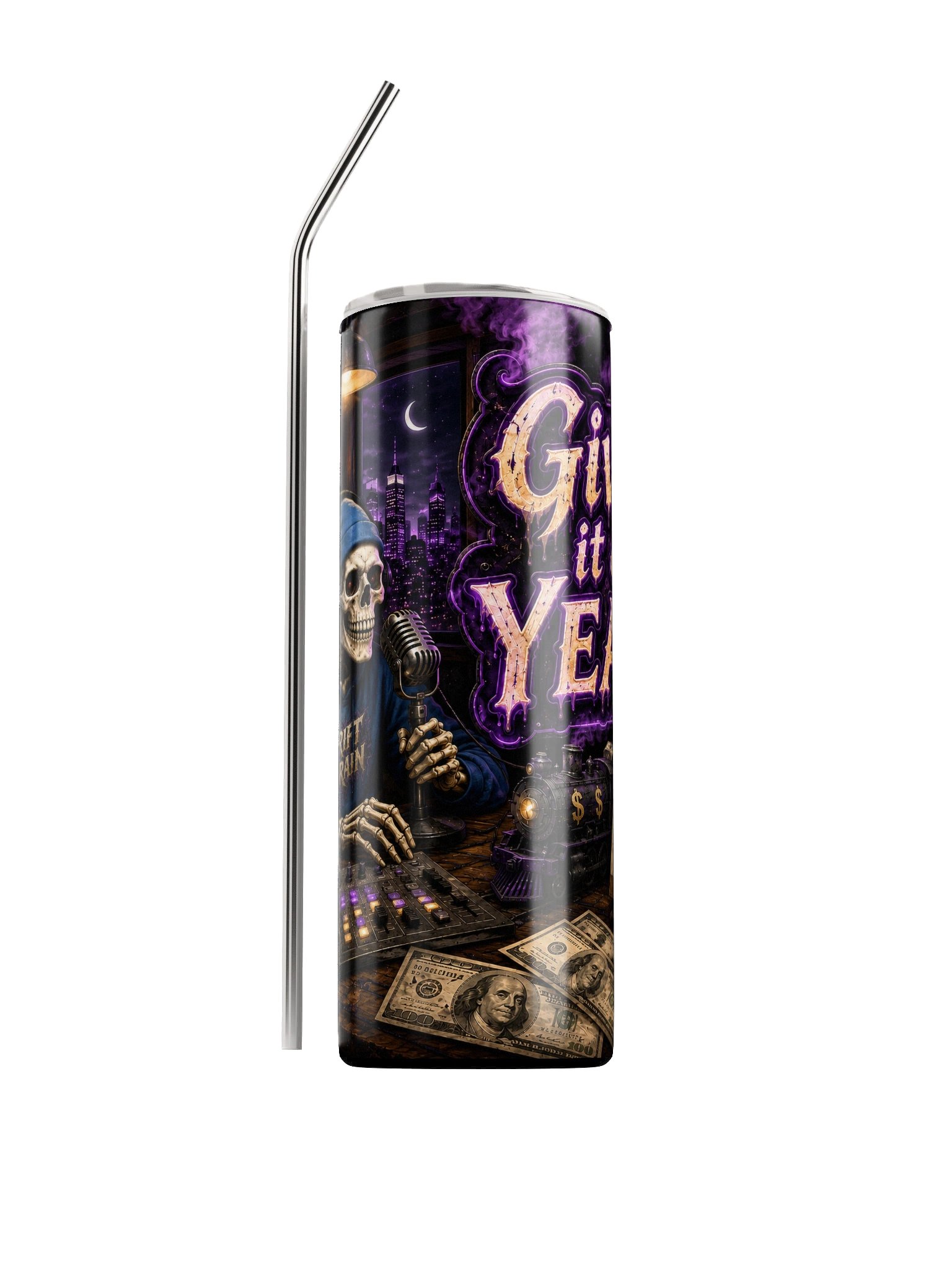 ''Give It A Year 2.0'' Stainless Steel Tumbler product image (4)