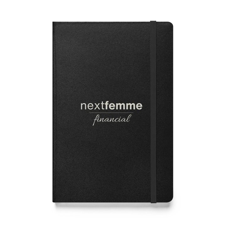 Next Femme Financial Hardcover Journal - Beige Logotype product image (1)