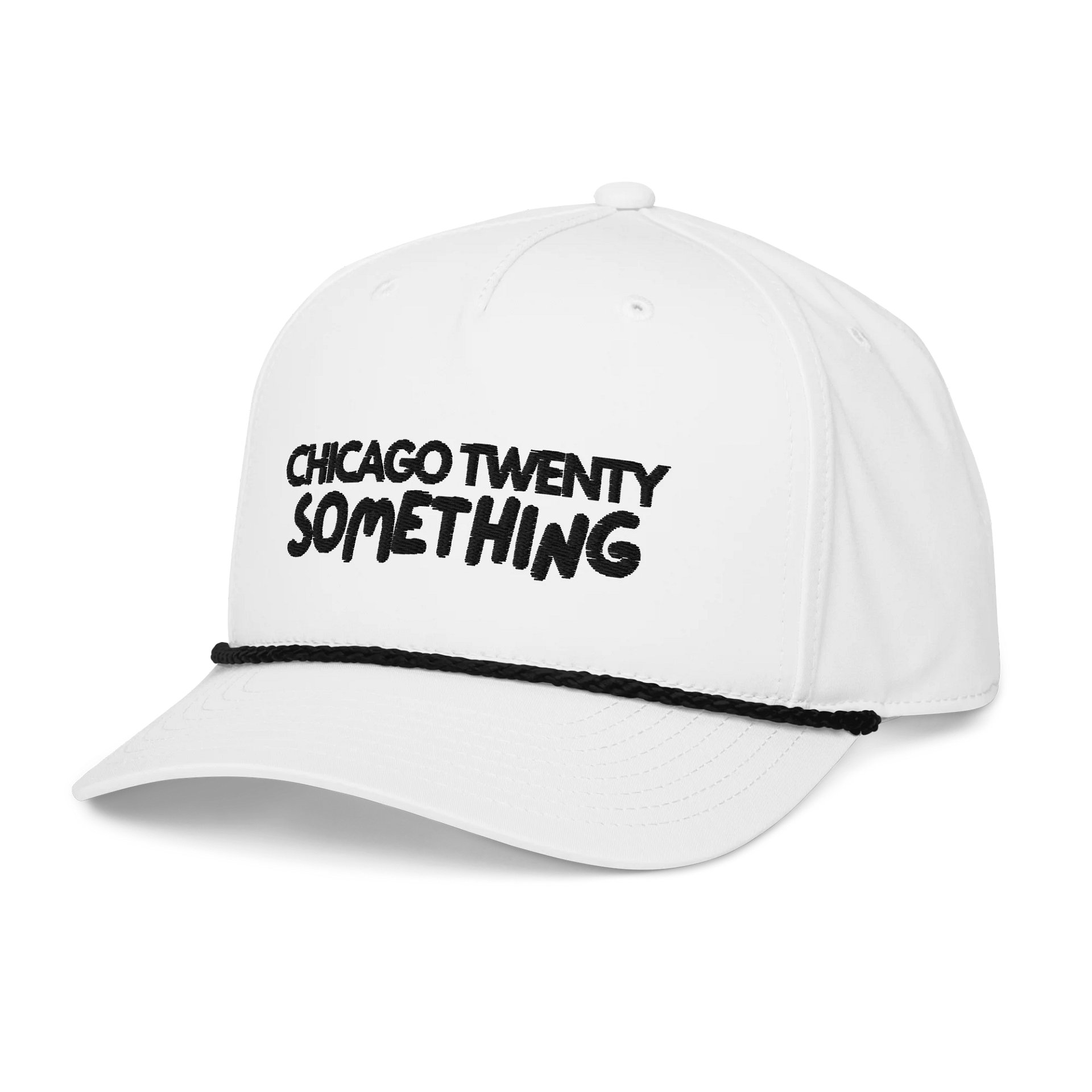 Chicago 20 Something Rope Hat - White product image (3)