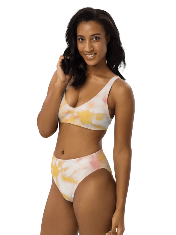 His House Womens High Waisted Bikini Set - Sunray product image (1)