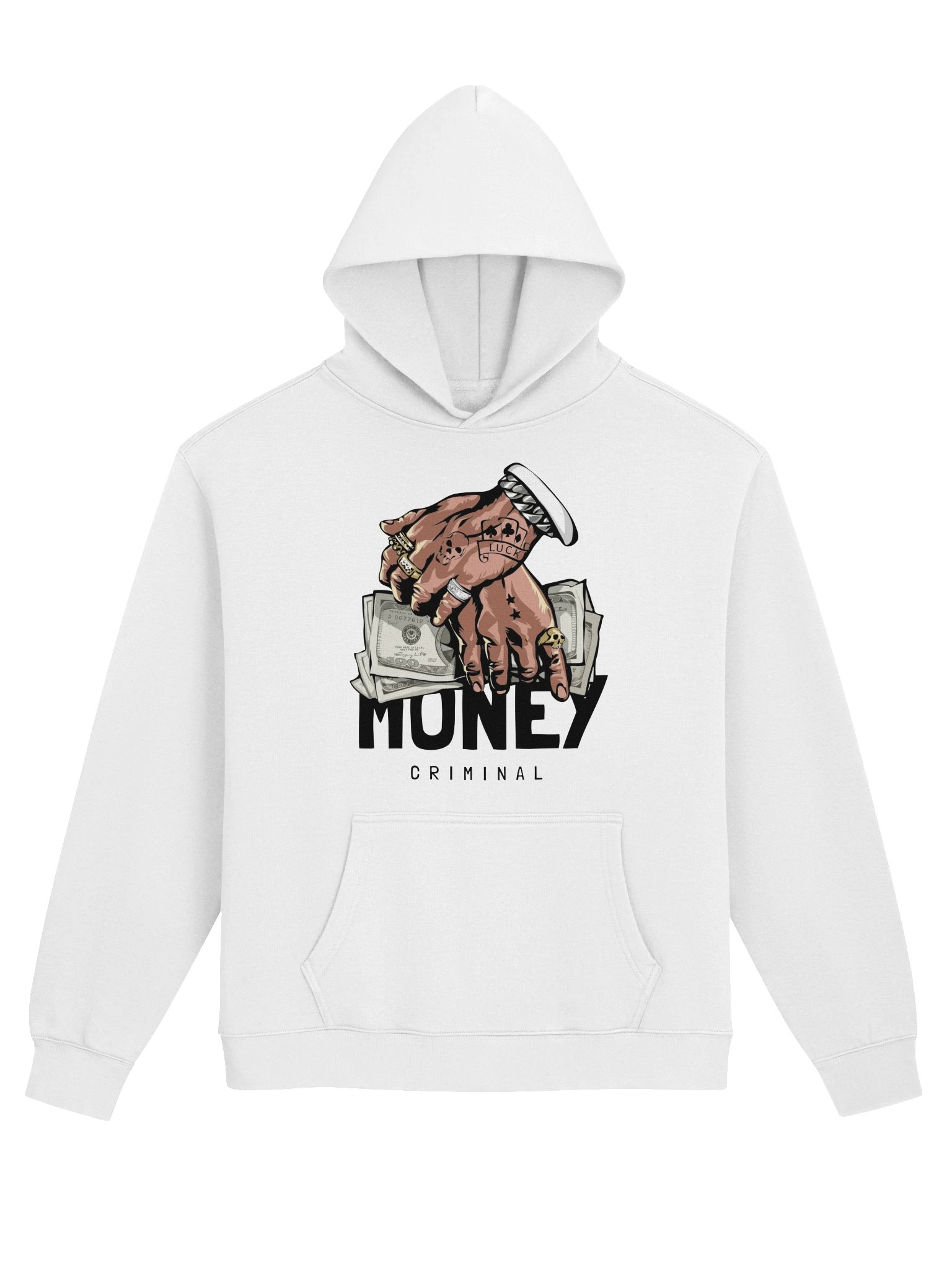 FURBITO MONEYLUCK Hoodie Oversize product image (1)