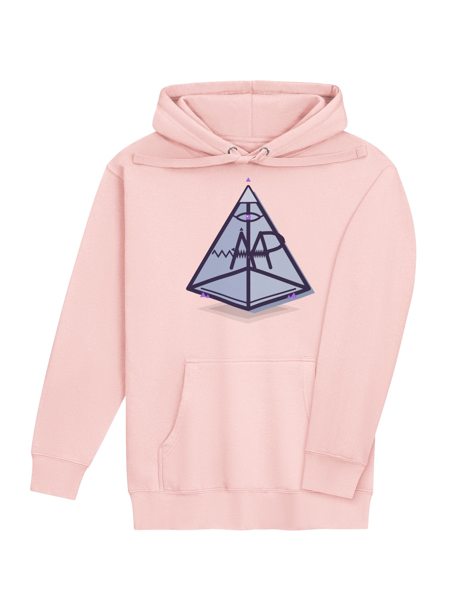 Mt. AMP Pyramid 3D Hoodie — Pink product image (4)
