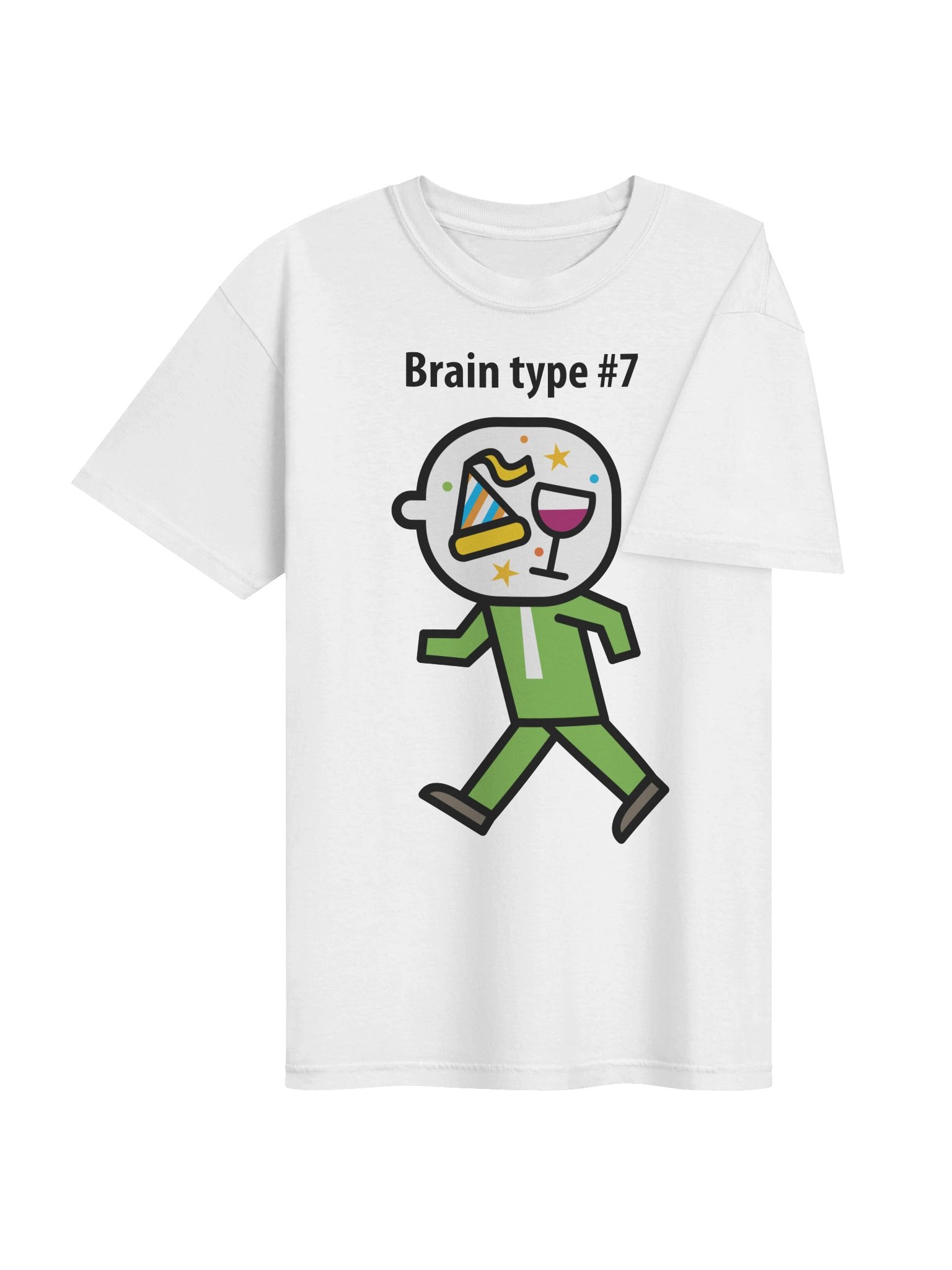 Brain type #7 t-shirt product image (4)