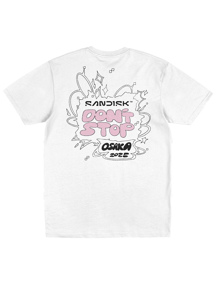 SANDISK x X GAMES OSAKA 2025 T-SHIRT product image (2)