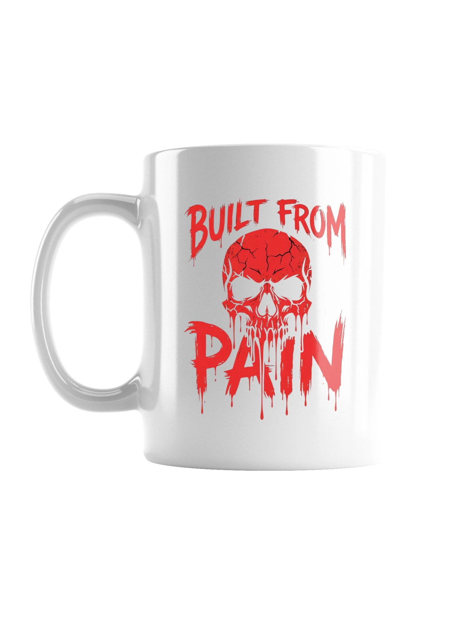 Built From Pain White Mug product image (1)