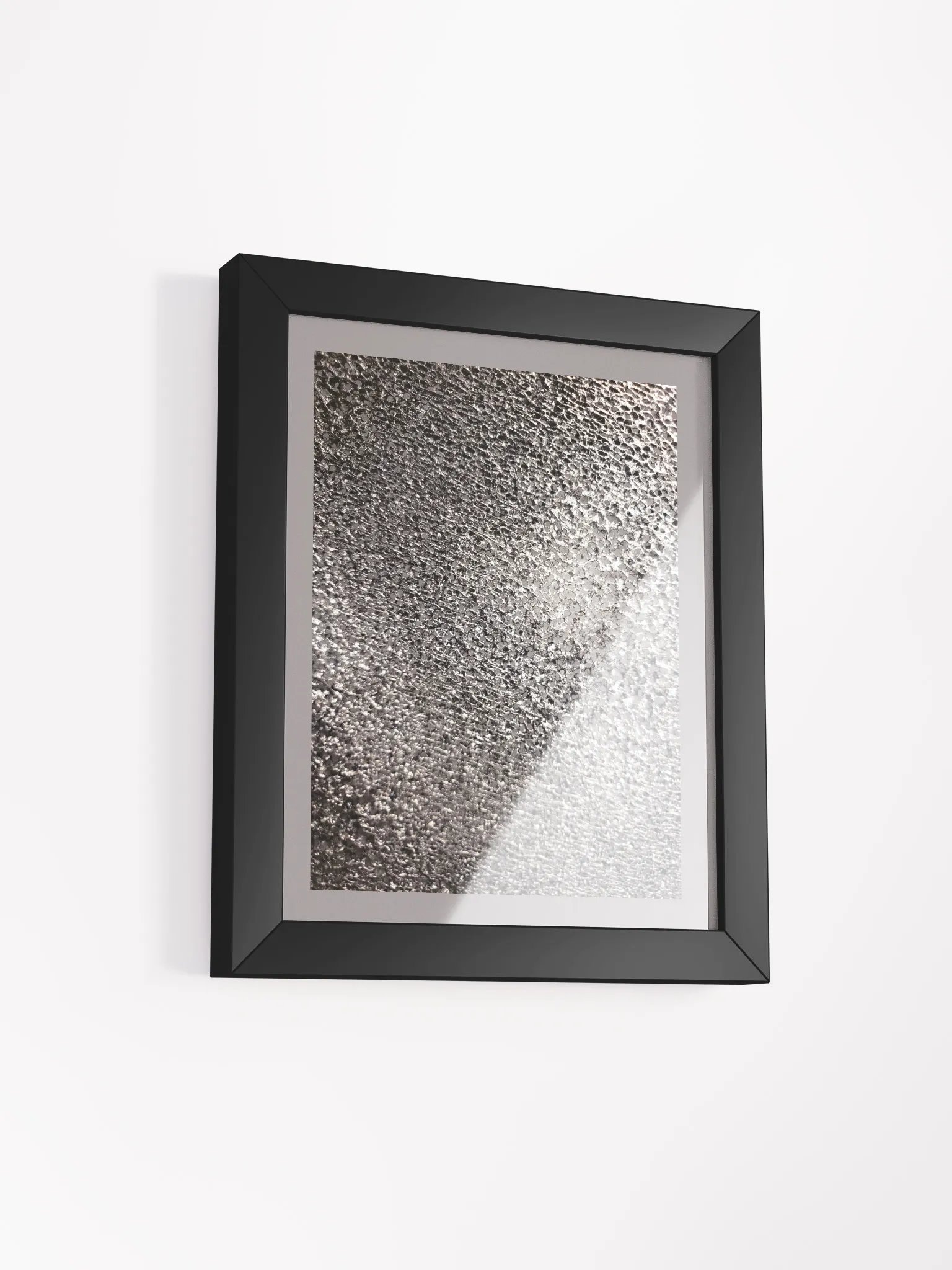 Shimmering Pebble Reflections Framed Poster product image (9)