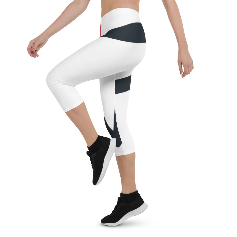 FTA - Vibrant Customizable Capri Leggings product image (12)