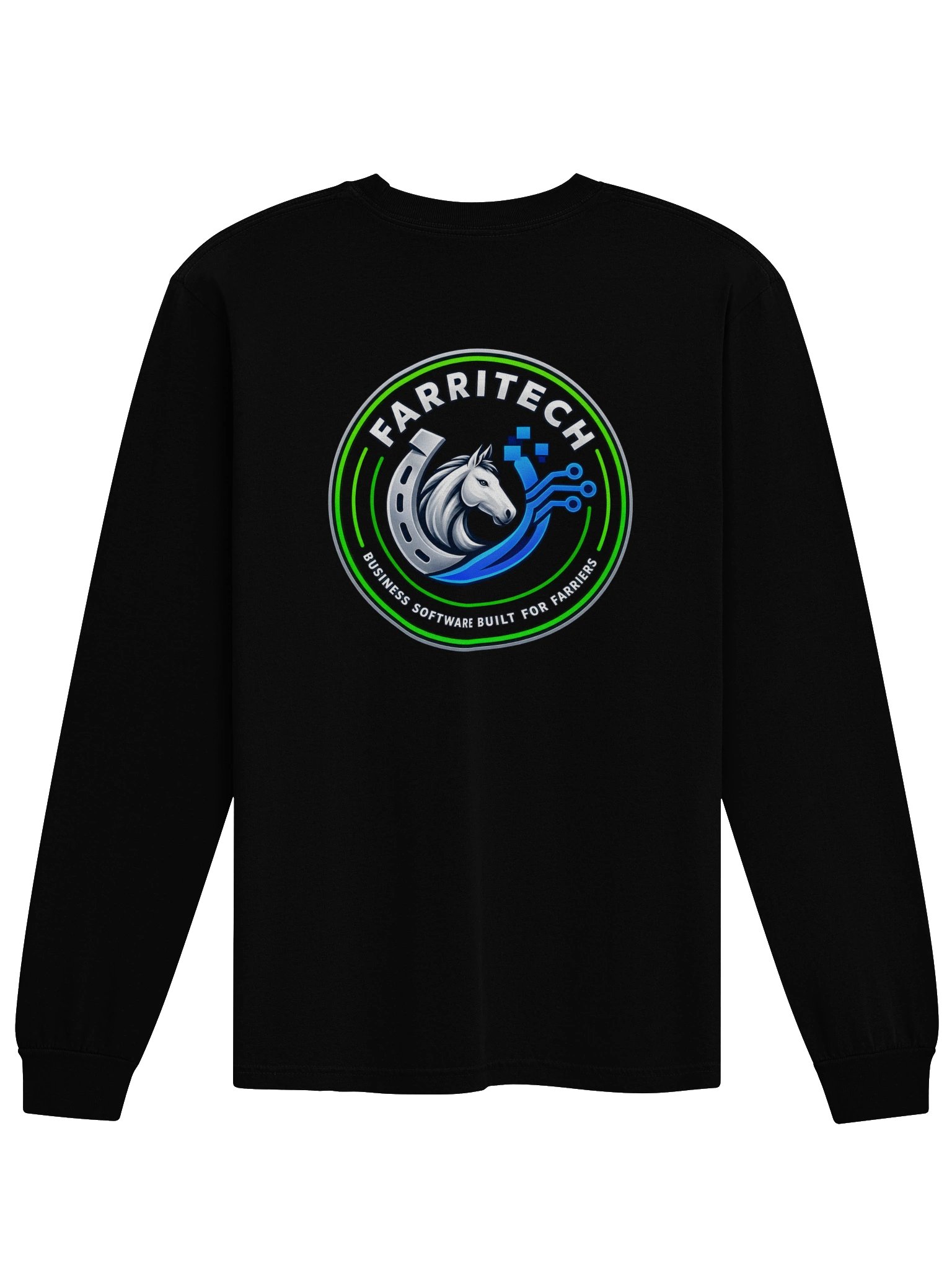 FarriTech Circuit Logo Long-Sleeve Tee product image (3)