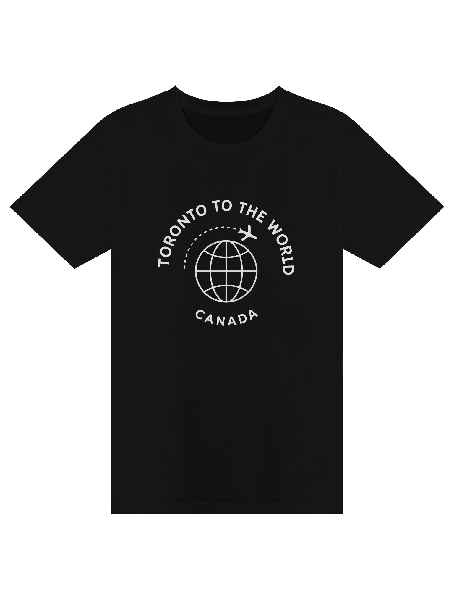 Toronto To The World T-Shirt - Travel Globe Tee product image (1)