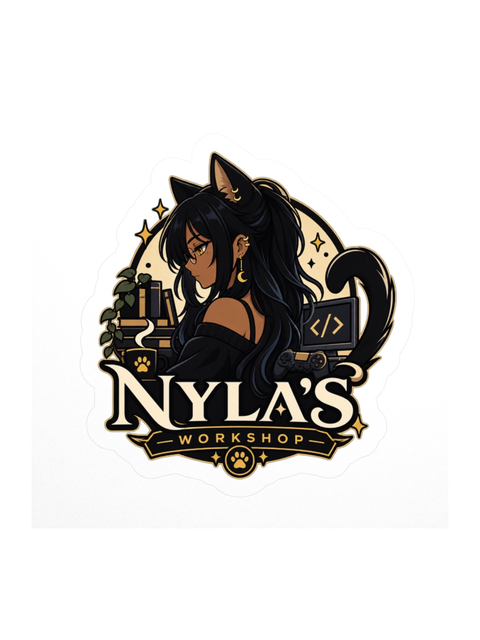 Nyla’s Workshop - Logo Sticker product image (1)